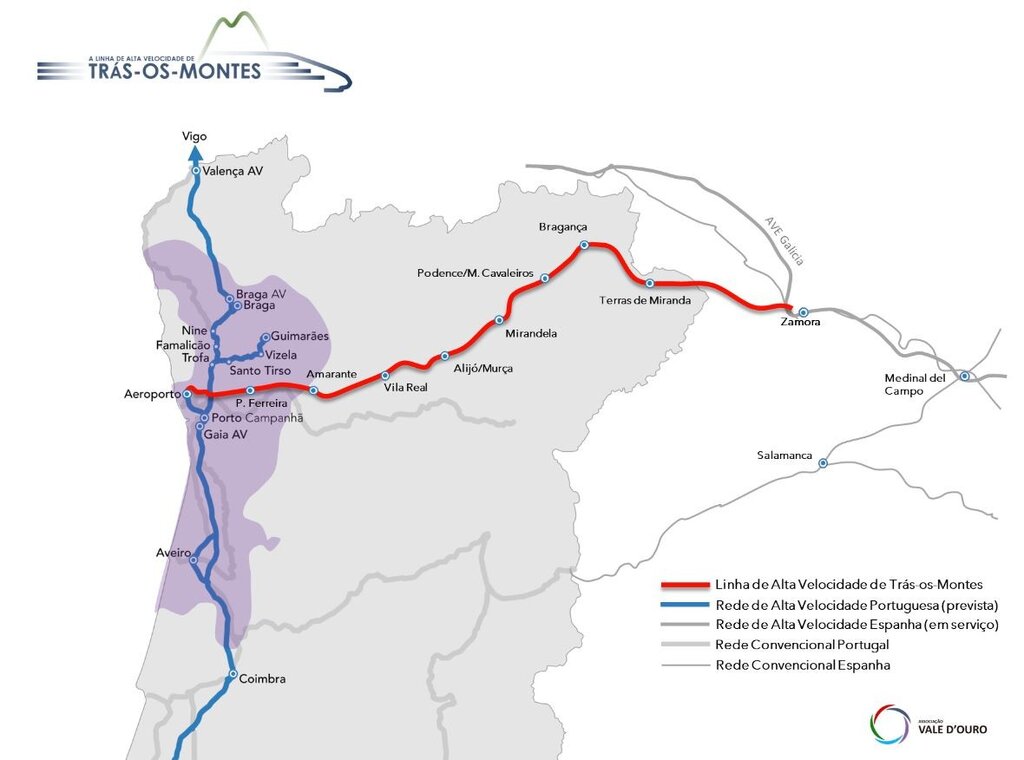 PLANO FERROVIÁRIO NACIONAL  | Ligação Ferroviária às Terras de Trás-os-Montes