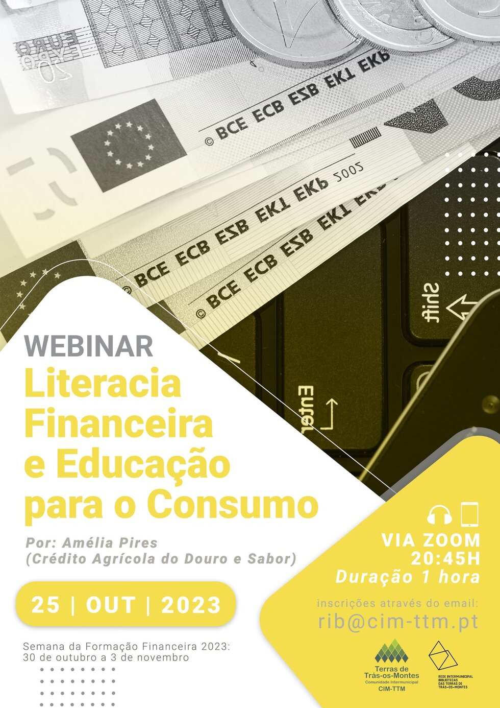 Webinar "Literacia Financeira e Educação para o Consumo"